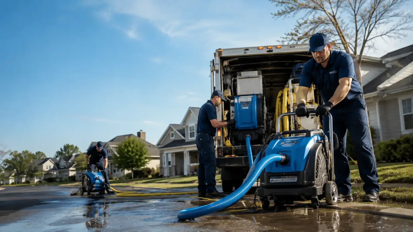 Flood Damage Cleanup in Round Mountain, CA
